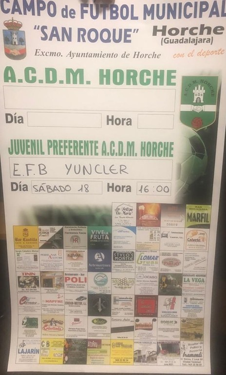 ACDM Horche Juvenil Preferente - EFB Yuncler