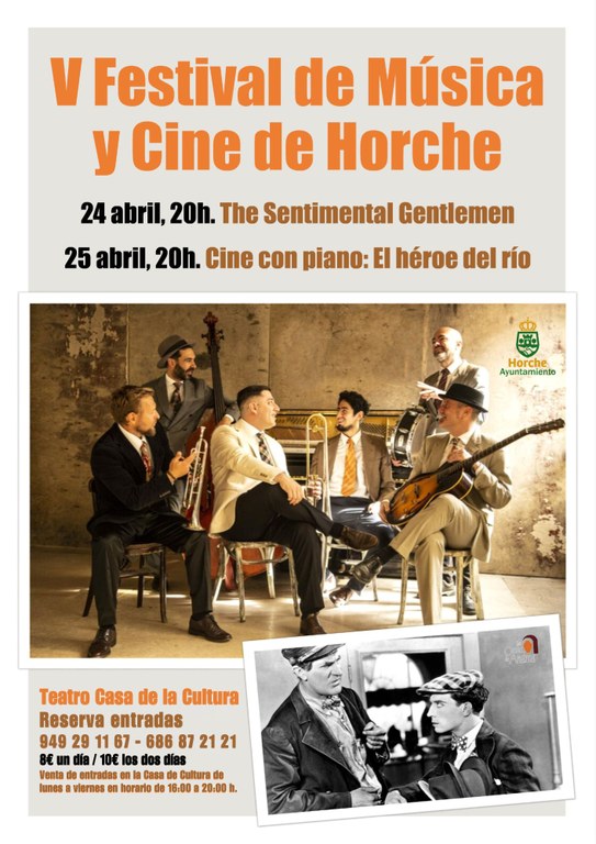 CINE CON PIANO "EL HÉROE DEL RÍO"