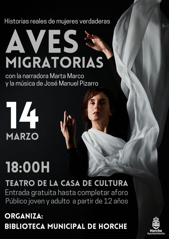 DÍA DE LA MUJER: 'AVES MIGRATORIAS'