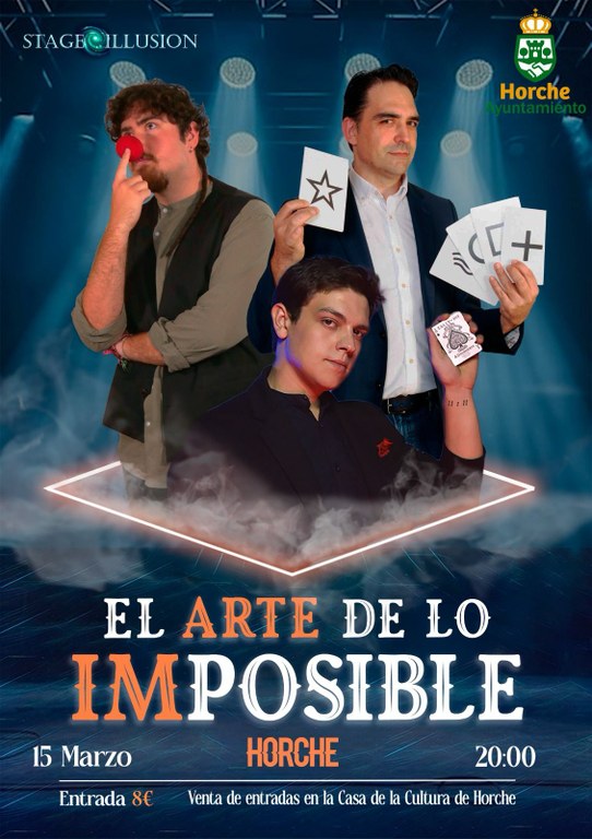 ESPECTÁCULO DE MAGIA 'EL ARTE DE LO IMPOSIBLE'