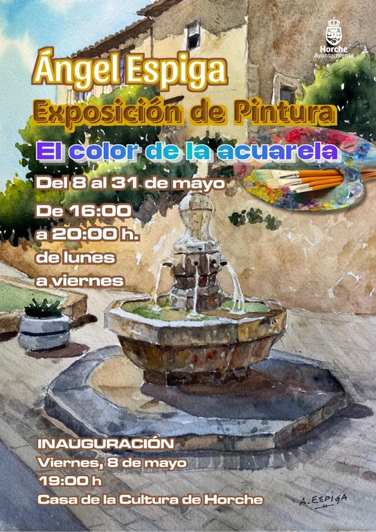EXPOSICIÓN DE PINTURA: ÁNGEL ESPIGA