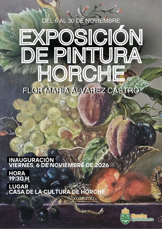 EXPOSICIÓN DE PINTURA: FLOR MARÍA ÁLVAREZ CASTRO