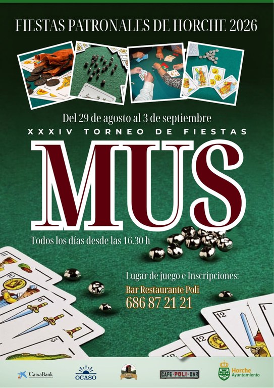 INAUGURACIÓN XXXIV TORNEO DE MUS
