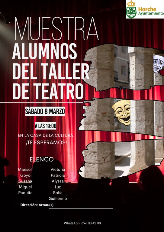 MUESTRA DEL ALUMNADO DEL TALLER DE TEATRO