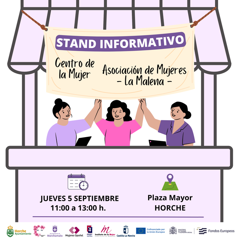 STAND INFORMATIVO DEL CENTRO DE LA MUJER