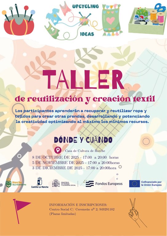 TALLER DE REUTILIZACIÓN TEXTIL