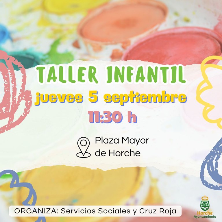 TALLER INFANTIL DE CRUZ ROJA