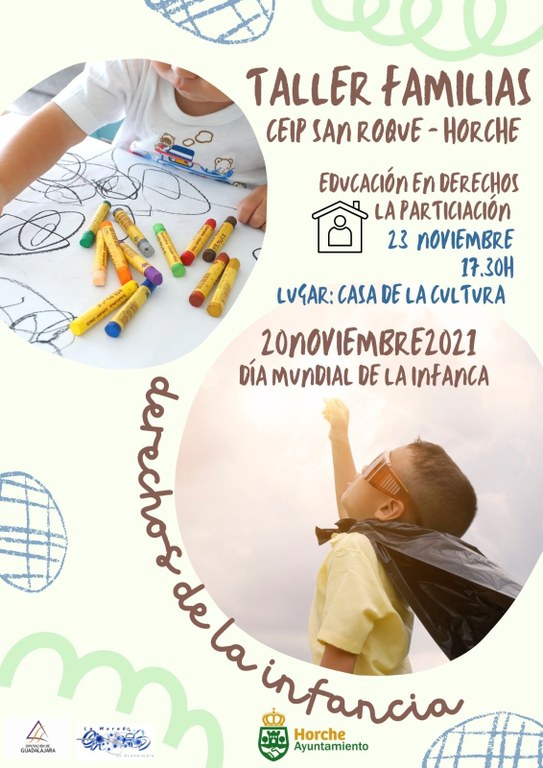 Taller para familias 'Educación en Derechos de la Infancia, la participación'