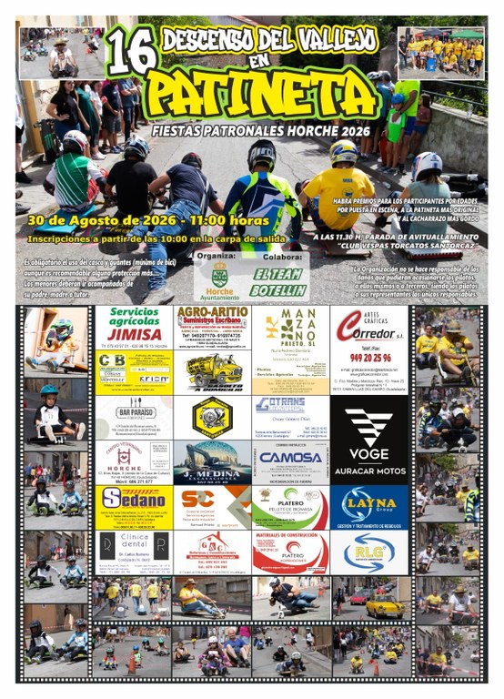 XVI DESCENSO DEL VALLEJO EN PATINETA