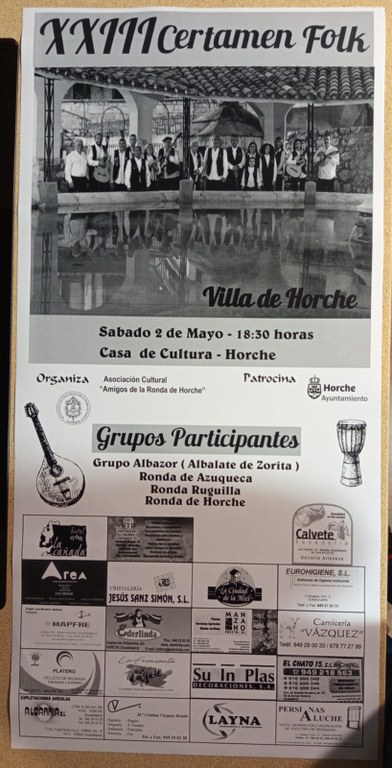 XXIII CERTAMEN FOLK VILLA DE HORCHE