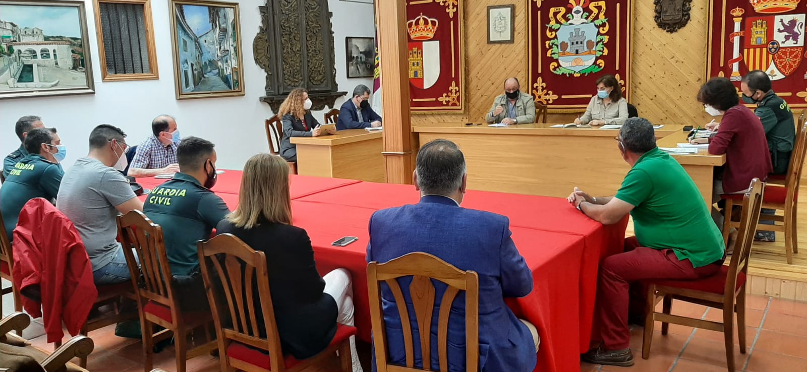 Constituida hoy viernes la Comisión Local de Seguridad de Horche