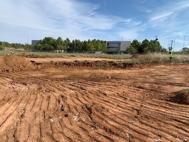 El Ayuntamiento de Horche inicia las obras de un nuevo tanque de tormentas que servirá como parque municipal