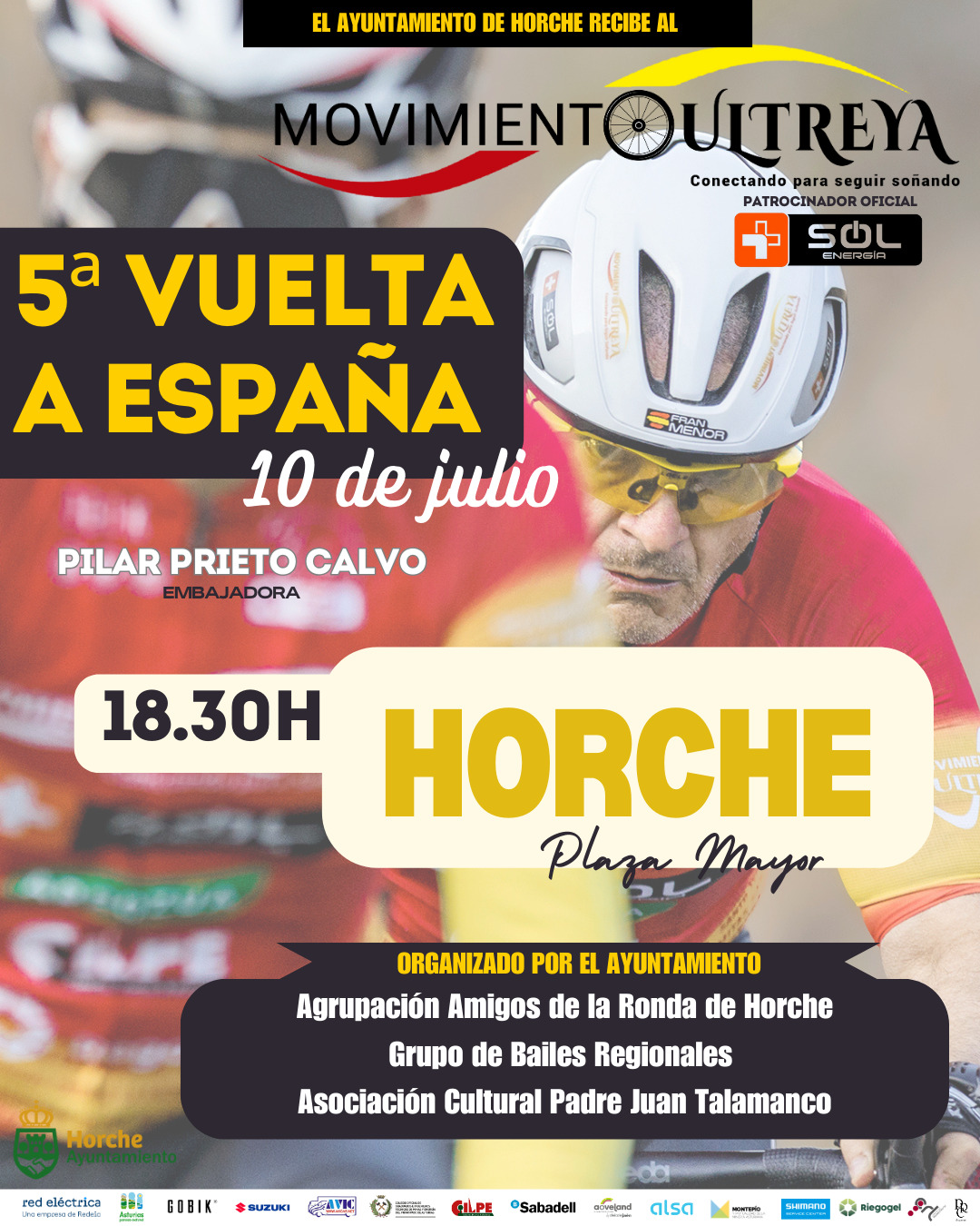 La 5ª Vuelta a España Ultreya Más Sol llega a Horche el 10 de julio