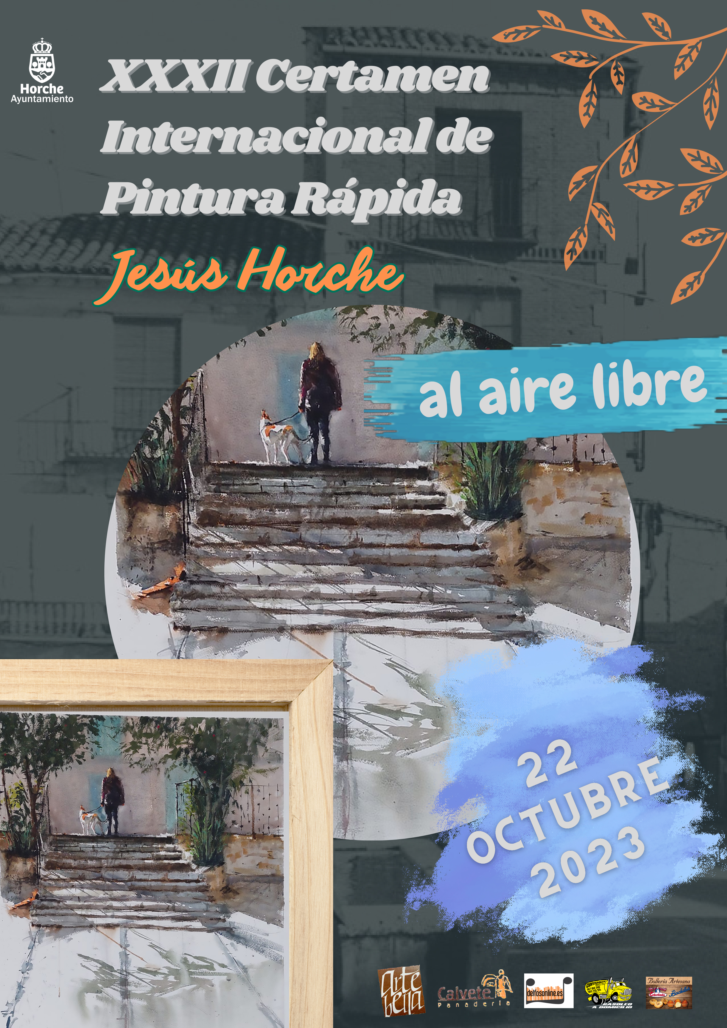 Las calles de Horche se llenarán de pintores el próximo 22 de octubre