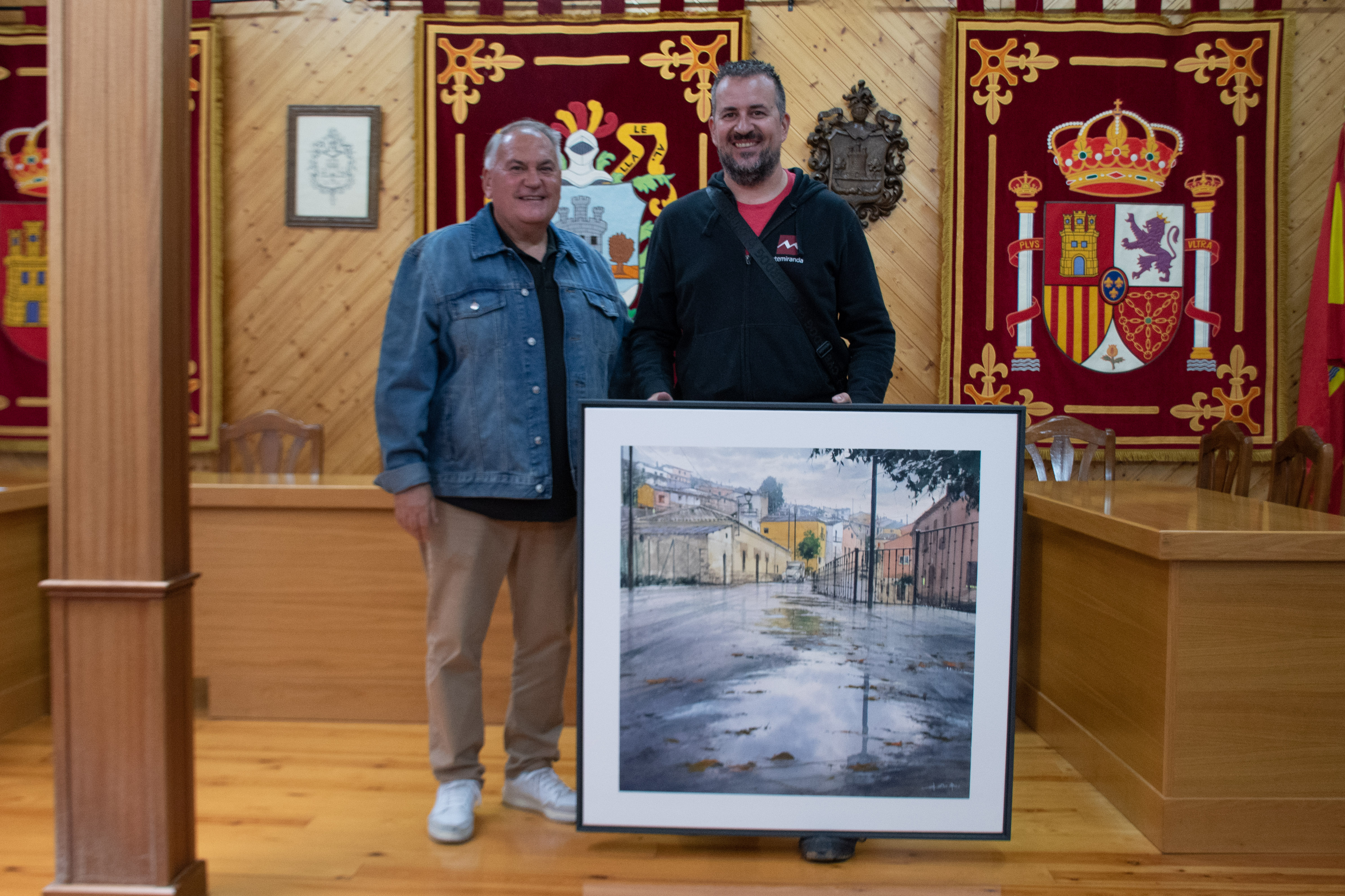 Pablo Rubén López Sanz gana el XXXV Certamen de Pintura Rápida de Horche en una jornada marcada por el arte y la lluvia