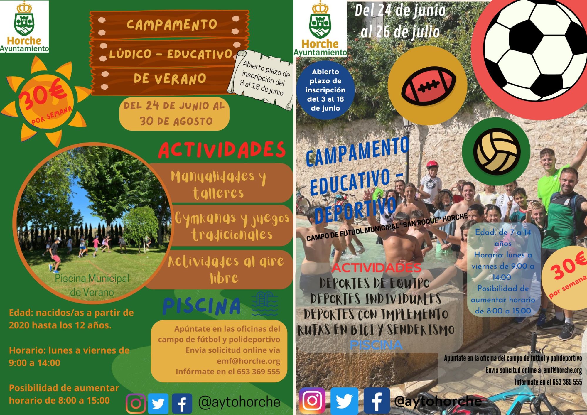 Ya puedes inscribirte en los campamentos de verano municipales